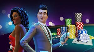 Player accessing live baccarat table on data18 casino section from a tablet